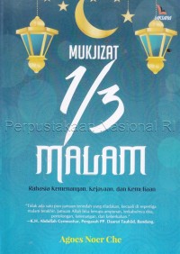 Image of Mukjizat 1/3 malam : rahasia kemenangan, kejayaan dan kemuliaan