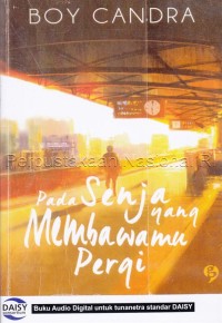 Image of Pada senja yang membawamu pergi