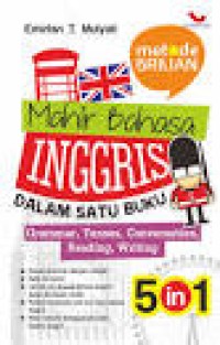 Image of Mahir Bahasa Inggris dalam satu buku  : Gramar,tenses, conversation, Reading, Writng